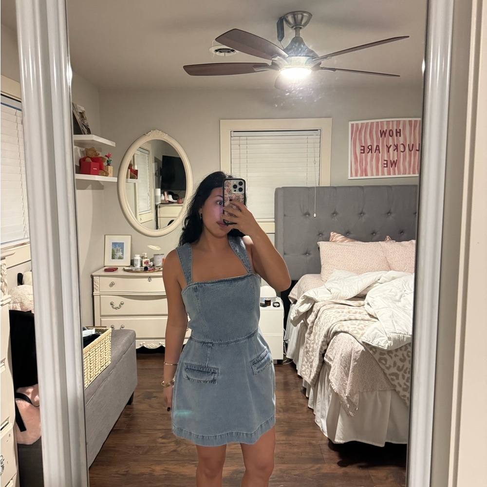 NWT Amanda Uprichard Denim dress